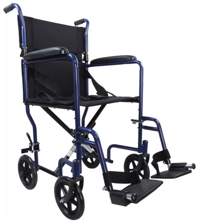 Steel Compact Transit Chair - Blue