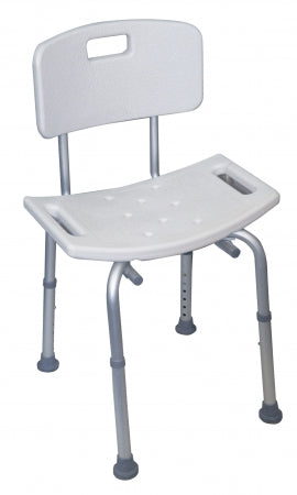 Adjustable Shower Stool With Back