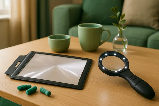 Magnifiers & writing aids